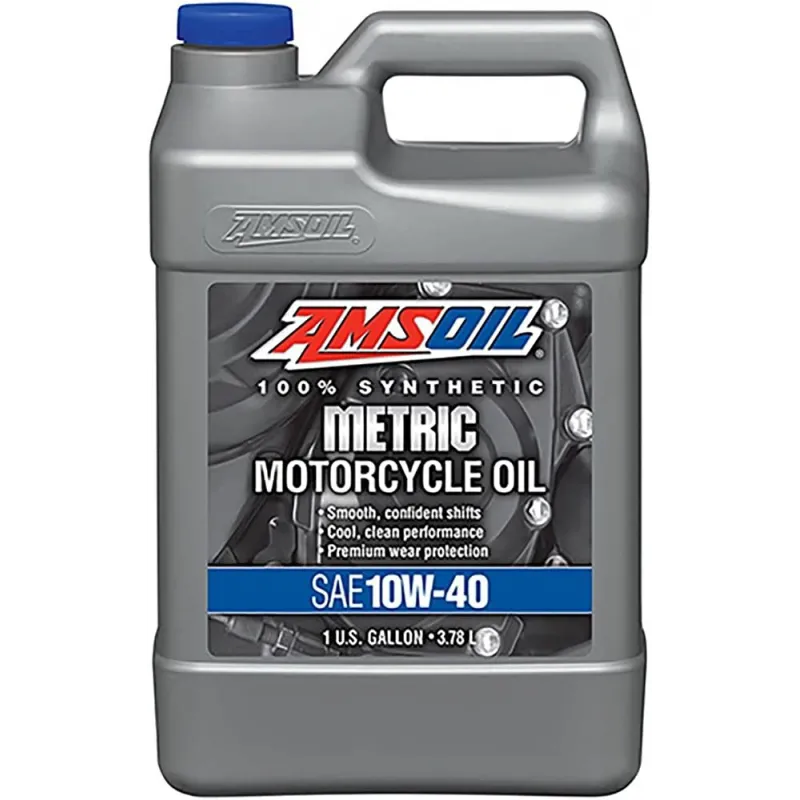 Ulei motocicleta 10W-40 AMSOIL Metric, galon SUA, 3.8L Ulei motocicleta 10W-40 AMSOIL Metric, galon SUA, 3.8L