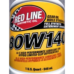 Red Line 80W140 – ulei sintetic pentru diferențiale LSD și transmisii grele