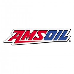 Amsoil logo sticker 18.5cm x 4.5cm