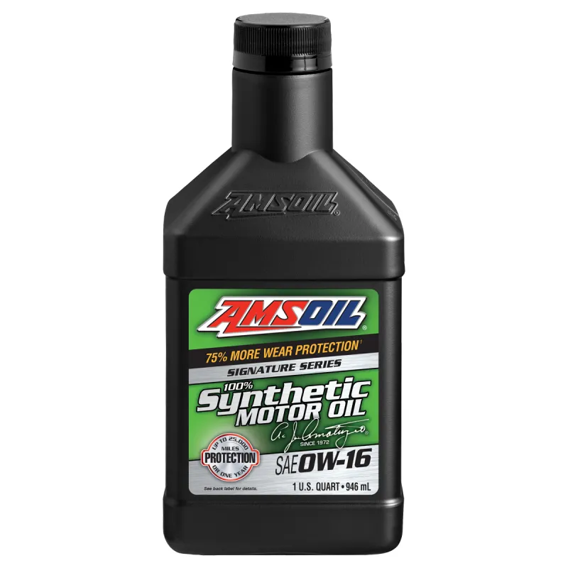 0W-16 szintetikus motorolaj AMSOIL Signature, 946ml