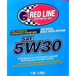 5W30 szintetikus motorolaj Red Line Ester-alapú HP, 3.8l