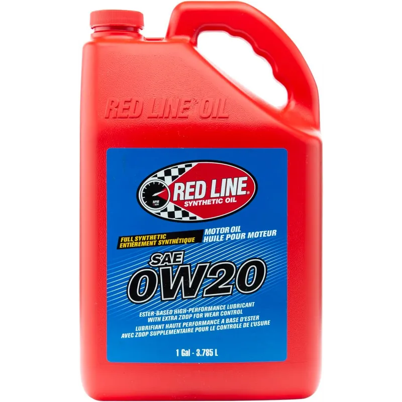 Red Line 0W20 3.8L – Ulei motor PAO/Ester Mid-SAPS Benzină & Diesel
