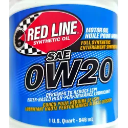 Red Line 0W20 – Ulei motor full-sintetic PAO/Ester, VW 508.00/509.00