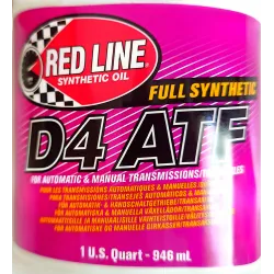 Red Line D4 ATF: Ulei Cutie Automată Sintetic | Dexron III & BMW MTF