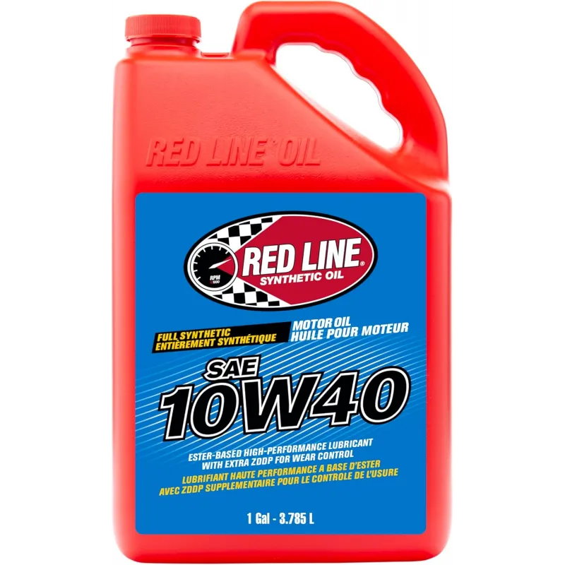 Red Line 10W40 3.8L – Моторно масло PAO/Ester Full-SAPS Бензин & Дизел