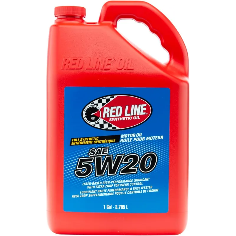 Red Line 5W-20 Ester PAO 3.8L – teljesen szintetikus 5W-20 motorolaj