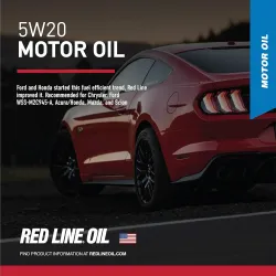 Red Line 5W-20 Ester PAO 3.8L – синтетично моторно масло 5W-20