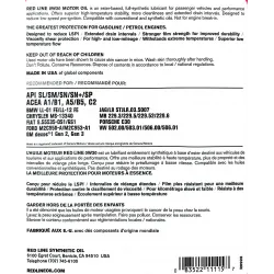 Red Line 0W-30 Ester PAO 3.8L – 0W-30 motorolaj dízel & benzin