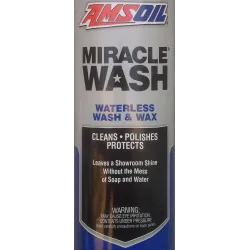 Spray fără apă AMSOIL Miracle Wash – curăţă şi ceruieşte în doi paşi