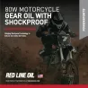 Ulei cutie moto 80W Red Line ShockProof – schimbări line, protecţie maximă