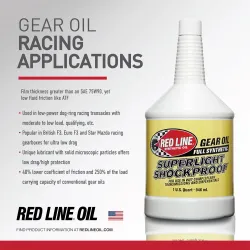 Red Line SuperLight ShockProof® - Ulei Angrenaj Sintetic Competiție