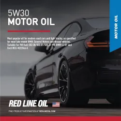 Red Line 5W30 High Performance – Ulei Motor Ester PAO 5W30 A3/B4 | BOUTIQUE OILS