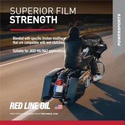 20W60 V-Twin Red Line motorkerékpár olaj, 946ml