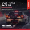 Red Line 15W40 Racing 40WT – Ulei motor PAO/Ester 100% Sintetic pentru Curse 🏁
