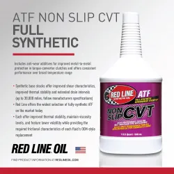 Red Line CVT: Ulei Cutie Viteze Automata CVT | Protecție fara alunecare
