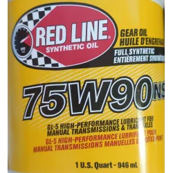 Red Line 75W90NS – Ulei transmisie GL-5 anti-alunecare | Boutique Oils