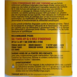 Red Line 75W90NS – Ulei transmisie GL-5 anti-alunecare | Boutique Oils