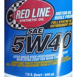Моторно масло 5W40 синтетично Red Line Ester-based HP, 946ml