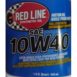 Red Line 10W40 0.946L – Ulei motor full sintetic cu Ester A3/B4