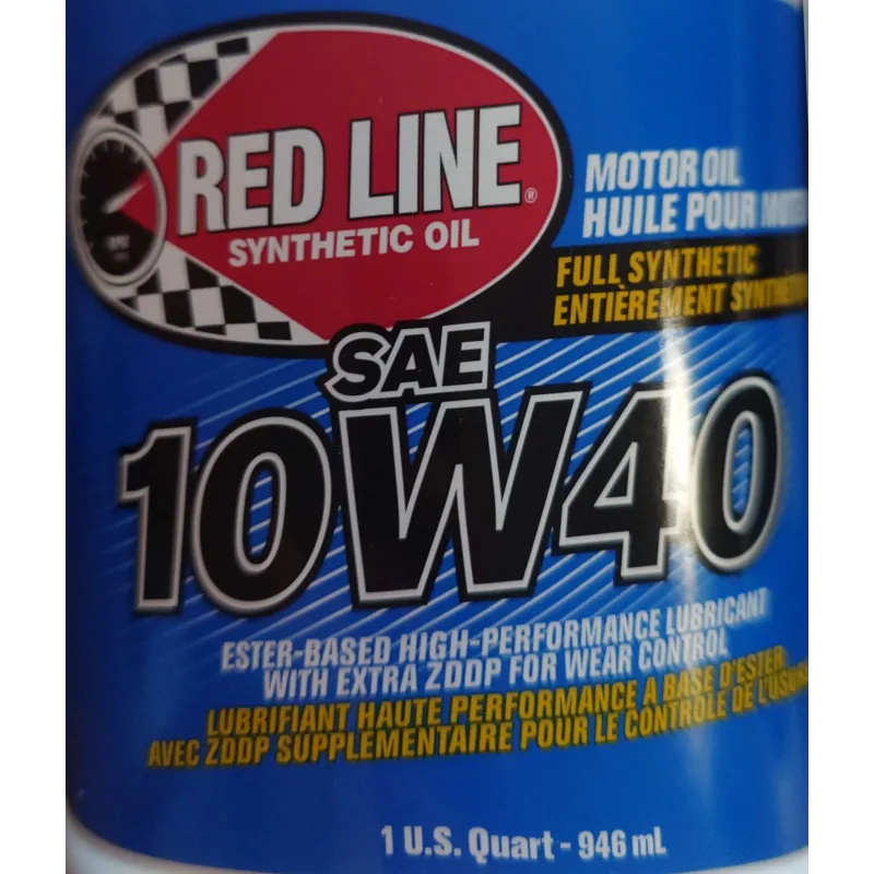 Red Line 10W40 0.946L – Ulei motor full sintetic cu Ester A3/B4