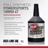 Red Line 10W50 Powersports Oil – Maximális védelem ATV-khez, UTV-khez és nagy teljesítményű motorkerékpárokhoz, 946ml