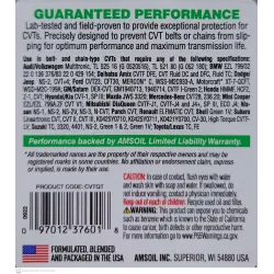 AMSOIL Synthetic CVT Fluid – Ulei transmisie CVT curea/lanț Performanță | Boutique Oils
