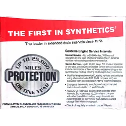 Amsoil Signature 5W-30 – ulei sintetic pentru interval extins