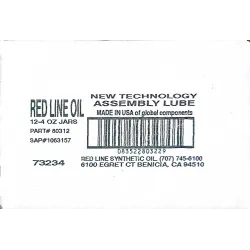 Red Line Assembly Lube 114g – Vaselină asamblare motor, ax cu came, piston, rulmenți | BoutiqueOils