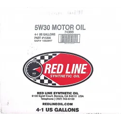 5W30 szintetikus motorolaj Red Line Ester-alapú HP, 3.8l
