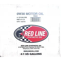 Ulei 0W30 Red Line – Full-sintetic PAO/Ester, BMW LL-04 & VW LongLife
