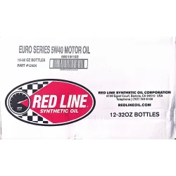 Red Line Euro Series 5W40 – Ulei motor full-sintetic PAO/Ester pentru protecție maximă