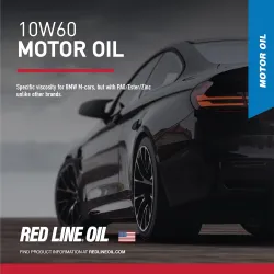 Red Line Ester-alapú szintetikus motorolaj 10W60 HP, 3.8L