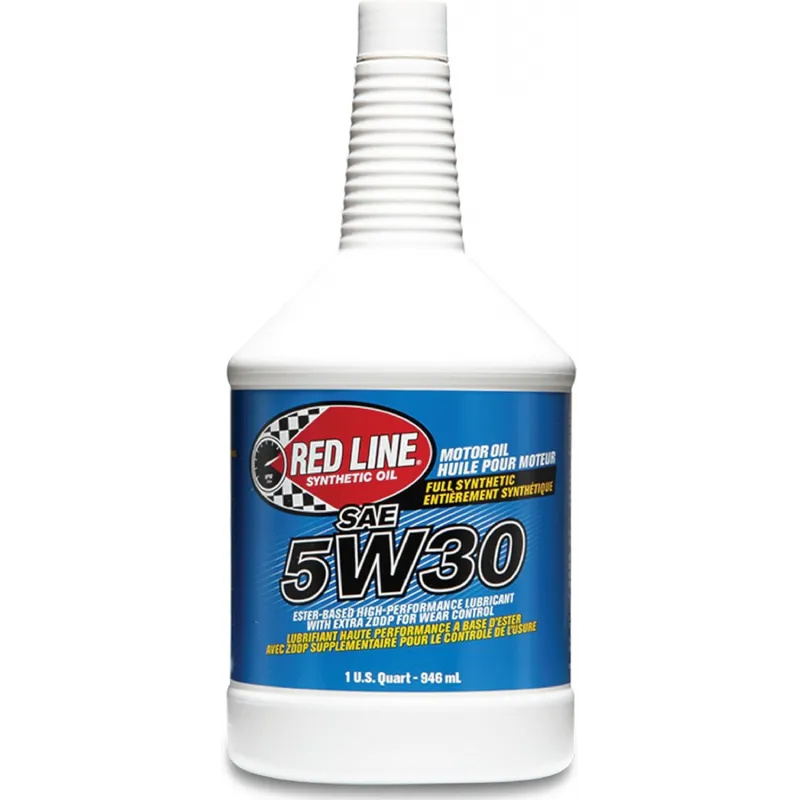 5W30 szintetikus motorolaj Red Line Ester-alapú HP, 946ml