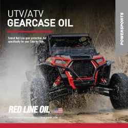 Red Line UTV/ATV Gearcase Oil 75W80 GL-4 – Ulei cutie ATV & snowmobile | Boutique Oils