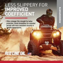 Red Line UTV/ATV Gearcase Oil 75W80 GL-4 – Ulei cutie ATV & snowmobile | Boutique Oils