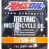 AMSOIL 5W-40 MMF – 5W40 масло за мотоциклети синтетично премиум, 946ml
