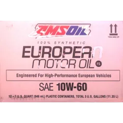 Синтетично моторно масло 10W-60, Amsoil European FS, 946ml