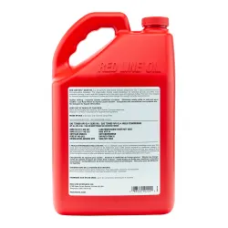 Back label RedLine: 50305 MT-90 Manual Transmission (MT) 75W90 Gear Oil - Synthetic Gear Lube - 1 Gallon