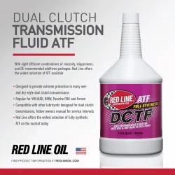 Red Line DCTF: Fluid Transmisie DCT Sintetic | Protecție Esteri & Performanță
