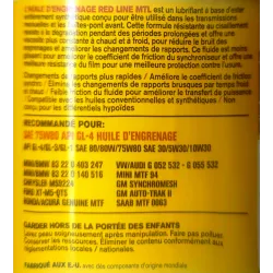 Red Line MTL 75W-80 GL-4 – Ulei Transmisie Manuală Ester