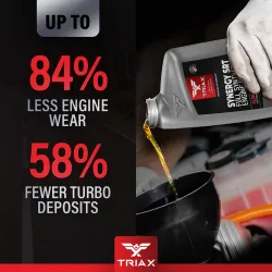TRIAX Synergy SRT 0W-30 5QT – Ulei Motor Full Sintetic PAO Nano Boron | 20.000 mile