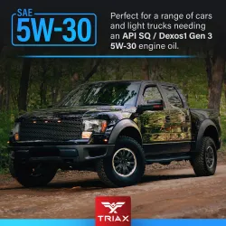 5W30  – TRIAX Synergy SRT |ACEA A5/B5