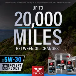 TRIAX Synergy SRT 5W-30 – Ulei motor full sintetic PAO + Ester | dexos1 Gen3
