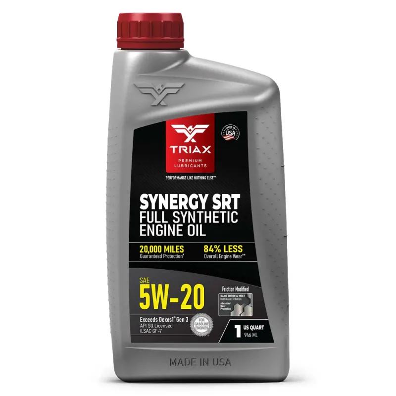 Ulei 5W-20 Full Sintetic – TRIAX Synergy SRT