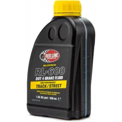 Red Line RL-600 – DOT 4 Спирачна Течност с Висока Производителност