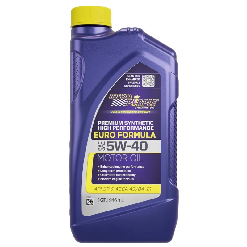 Royal Purple 5W40 0.946L – Напълно синтетично моторно масло | BOUTIQUE OILS