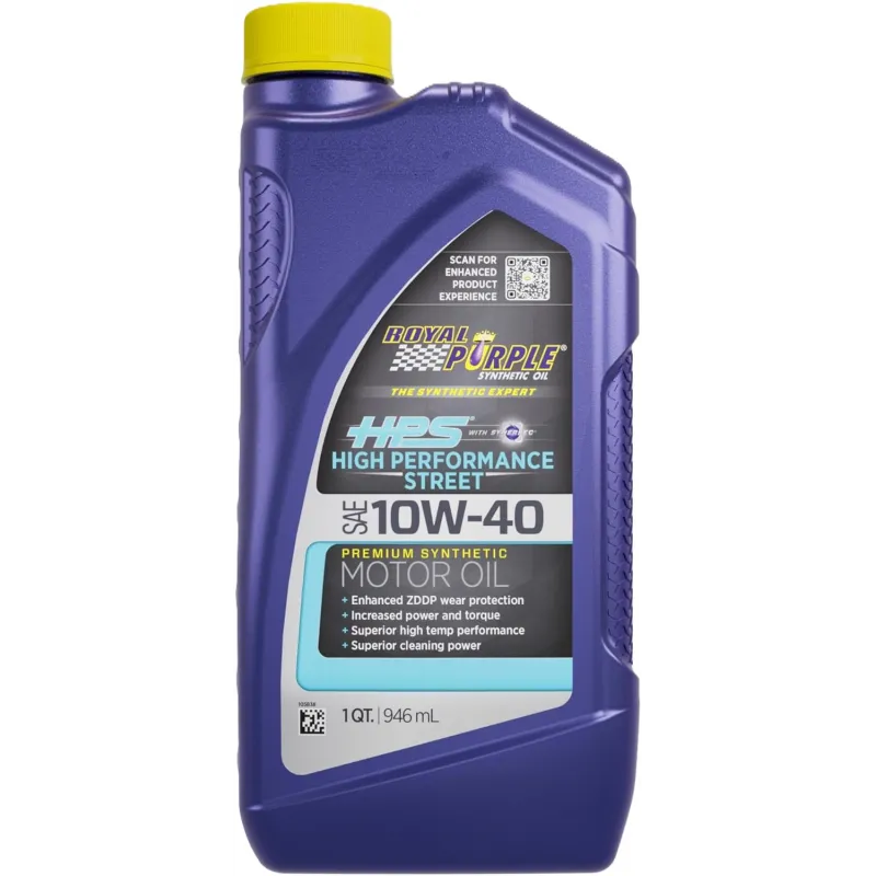 Royal Purple HPS 10W40 0.946L – Напълно синтетично моторно масло | BOUTIQUE OILS