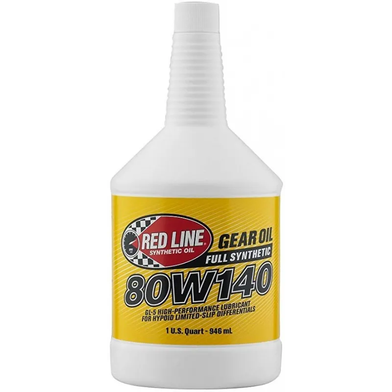 Red Line 80W140 GL-5 Gear Oil – ulei diferențial sintetic pentru sarcini grele și competiții