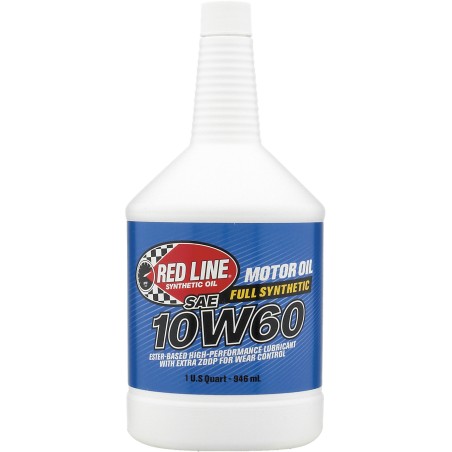 Red Line 10W-60 High Performance Ulei de Motor, Full Synthetic, 946ml