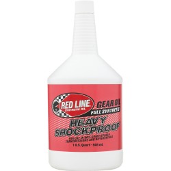 Red Line Heavy Shockproof Gear Oil, Full Synthetic, 946ml